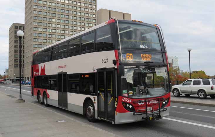 OC Transpo Alexander Dennis Enviro500 8024